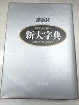 ※巻末奥付、部首名称一覧に書き込みあり　新大字典　特装版　講談社　1993年発行　【a-2510】_画像4