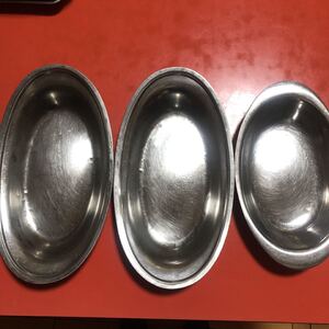 ステンレス鋼食器 3点セット
