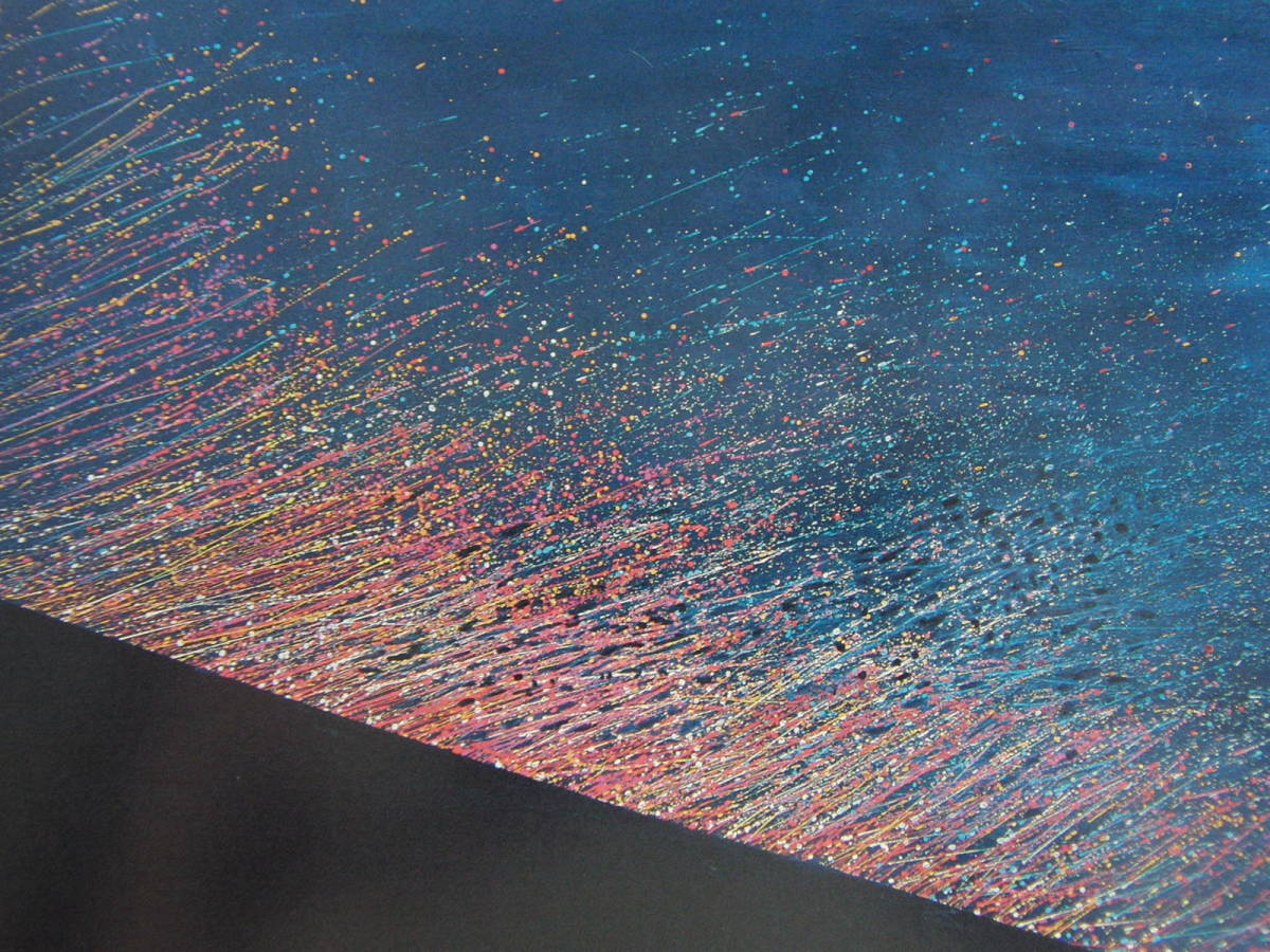 Tamae Hosoya, Himmelsreisender 2005, Seltenes Kunstbuch, Kommt mit einem neuen hochwertigen Rahmen, In guter Kondition, Kostenloser Versand, Malerei, Ölgemälde, Abstraktes Gemälde
