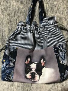 ハンドメイド アッシュデザイン 巾着