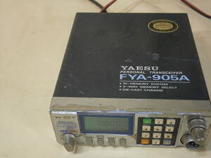 【中古・通電確認のみ】YAESU/八重洲　パーソナルトランシーバー　ＦＹＡ-905Ａ　