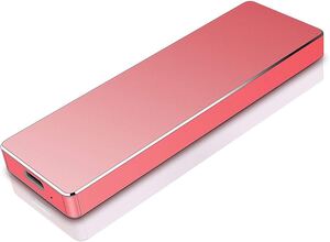 超薄型 外付けHDD ハードディスク ポータブルHDD外付けハードディス1TB赤