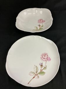 【A1671】ノリタケ ファインチャイナ NORITAKE FINE CHINA 大皿 盛り付け皿 綺麗な薔薇