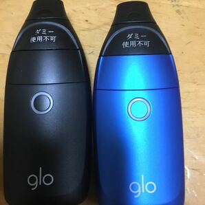 gloセンス本体2台（黒、青）