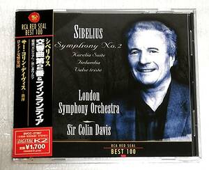 CD　シベリウス 交響曲2番&フィンランディア,他/デイヴィス/LSO/BVCC-37267