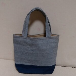ハンドメイド ミニトートバッグ トートバッグ