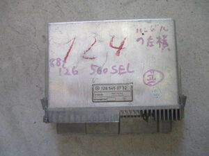 ■ベンツ W126 560SEL クルーズコントロール ASR コンピューター 中古 1265450732 VDO 部品取あり ECU コントロール ユニット モジュール■