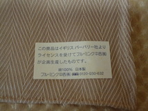 バーバリー BURBERRY ベージュ 縁はゴルフ柄 ハンカチ 正規品 新品 B41_画像3