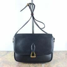 BURBERRYS LOGO LEATHER SHOULDER BAG/バーバリーズロゴレザーショルダーバッグ_画像1