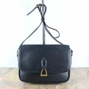 BURBERRYS LOGO LEATHER SHOULDER BAG/バーバリーズロゴレザーショルダーバッグ