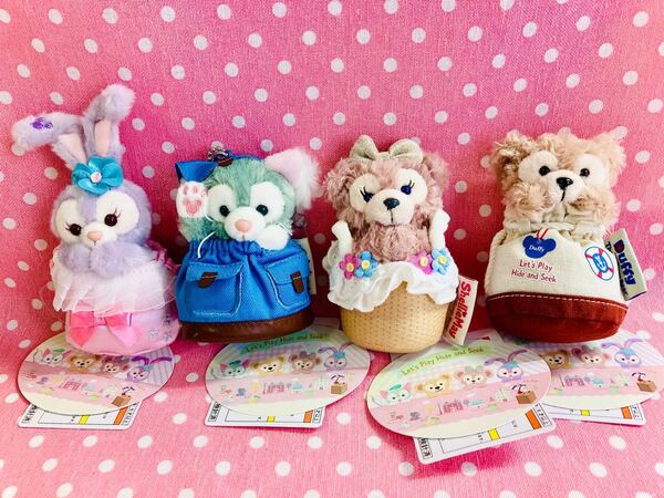 ☆TDSダッフィー&フレンズ☆ぬいぐるみストラップ☆かくれんぼ☆2020年☆タグ値札付き☆
