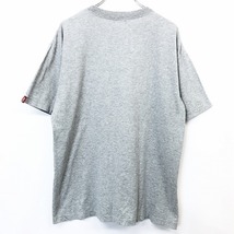 LEVI'S LIVI STRAUSS ＆CO. リーバイス L メンズ Tシャツ カットソー ロゴプリント タイガー 虎 トラ 丸首 半袖 綿100% ヘザーグレー_画像2