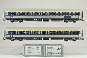 L.S.MODELS #72026 ＳＮＣＢ（ベルギー国鉄） ＡＢ３０型寝台車 ２輌セット　 ● 特 価 ●