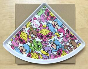 即決☆ヒスミニ☆正規品☆新品☆ピザプレート☆4☆皿☆限定☆メラミン☆食器☆ヒステリックミニ☆HYSTERICMINI