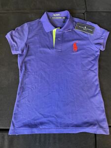  новый товар не использовался Ralph Lauren Ralph Lauren Golf рубашка-поло tops темно-синий цвет 