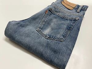 希少! 70s USA製 ビンテージ Levi's リーバイス 519 デニムパンツ w 32 70年代 オリジナル ヴィンテージ MADE IN USA #15