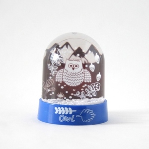 Circus Boy Band Water Globe mini owl snow dome Korea miscellaneous goods new goods 