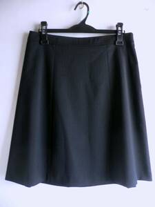  new goods Kumikyoku 5 dark blue fine quality simple skirt * large size 13 number 