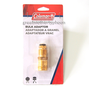 送料コミ追跡アリ◆新品◆コールマン プロパン シリンダ バルク アダプター★Coleman Bulk Adaptor