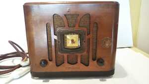  Condor (THS Sakamoto factory )360, vacuum tube radio (1930 period, Showa era 10 period ), rare, original, necessary maintenance goods.