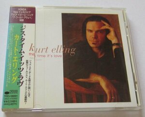 【送料無料】ジス・タイム・イッツ・ラヴ カート・エリング This Time It's Love Kurt Elling 日本盤 見本盤