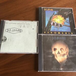デフレパードグレイテストヒッツ (レッド) デフレパード DEF LEPPARD CD 3枚セット