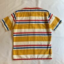 60s WINGS PULLOVER BORDER SHIRT ヴィンテージ ビンテージ プルオーバーシャツ ボーダーシャツ MARINE マリン アメトラ 50s 送料無料_画像3