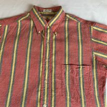 ~60s Aetna STRIPE B.D.SHIRT DEAD STOCK NOS ヴィンテージ ビンテージ ストライプシャツ ボタンダウンシャツ BDシャツ 50s 送料無料 3点留_画像5