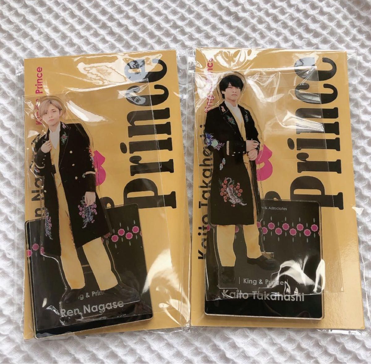King & Prince キンプリ Re ERA アクリルペンスタンド 永瀬廉 髙橋海人
