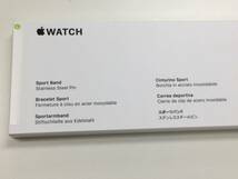 5.送料無料 新品未開封品 applewatchバンド 純正品 42mm/44mm/45mmケース用 ベリル スポーツバンド MWUQ2FE/A 正規品_画像3