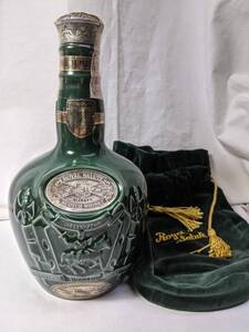 古酒 1970年代 ロイヤルサルート SALUTE ROYAL シーバス スコッチウイスキー 古酒 緑