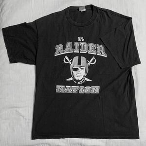 90s USA RAIDERS 半袖Tシャツ　大きいサイズ2XXL　NFL Tシャツ XLサイズ 