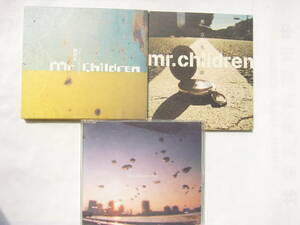 Mr.Children 3枚セット/「四次元 Four Dimensions」 ＋ 「Any」（エニー） ＋「旅立ちの唄/羊、吠える/いつでも微笑みを」