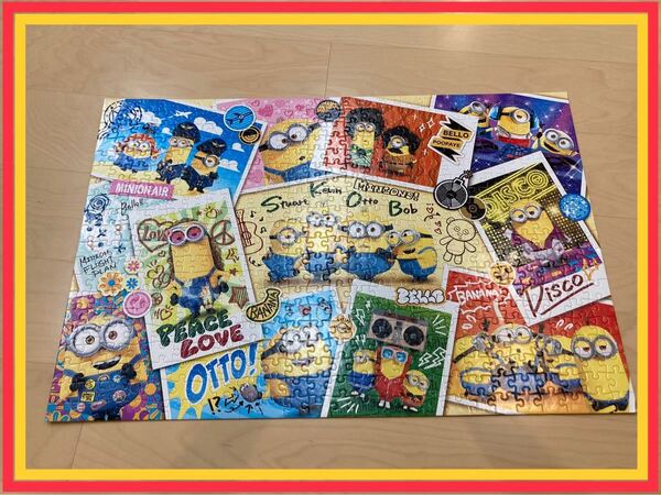 ミニオンズ パズル 完成品 サンプル品