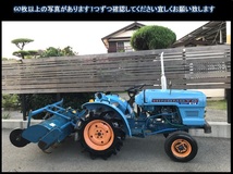 トラクター 日の本 E14 / HINOMOTO BEST E14 ディーゼル 2WD 14 馬力 + ロータリ HINOMOTO 中古品 即使用可能【美車】_画像4