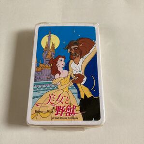 美女と野獣の未使用トランプ　ディズニー　angel playing cards 日本製