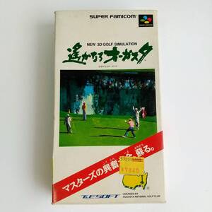 【レトロゲーム】スーパーファミコンソフト 遥かなるオーガスタ/ティーアンドイーソフト☆中古