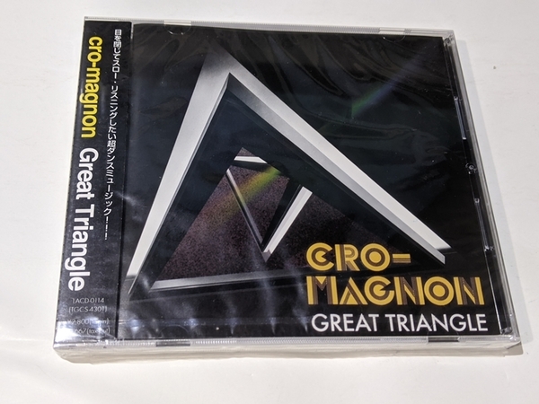 未開封新品CD cro-magnon - Great Triangle クロマニヨン グレート・トライアングル LASTRUM JAZZY SPORT JAZZ JAZZ FUNK JAPANESE GROOVE