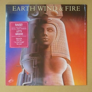 EARTH, WIND & FIRE「RAISE」米ORIG [初回TC規格] ステッカー有シュリンク美品