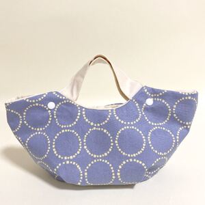 北欧 フラワー グラニーバッグ マルシェバッグ トート ハンドメイド バッグ