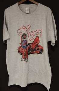 チーフ・キーフ Tシャツ gray 新品未使用 Chief Keef / raptee raptees 2XLサイズ