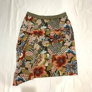 vivienne tam ヴィヴィアンタム　スカート　skirt 花柄　マルチカラー