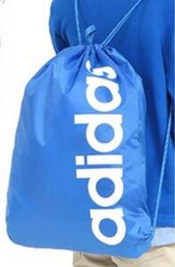 【新品未開封】アディダス(adidas)リニアロゴ ジムバッグナップサック 容量:約14L 縦47cm×横37cm (FSW96)