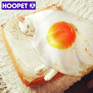 【特売】犬 猫 ペット用 可愛い 目玉焼き布団 ベッド ハウス ソファ 布団 クッション A