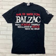 BALZAC バルザック バンドTシャツ 黒 M 90年代ビンテージ ロック ヘビメタ_画像1