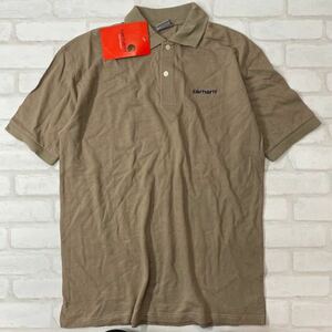 カーハート Carhartt 半袖 ポロシャツ ベージュ XL 90年代 ビンテージ