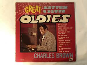 10828S 12inch LP★チャールズ・ブラウン/CHARLES BROWN/GREAT RHYTHM & BLUES OLDIES★IGS-40030