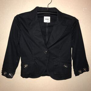 MOSCHINO テーラードジャケット モスキーノ レディース アウター アパレル ファッション サイズ42