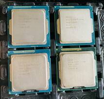 Intel Core-i7 4790K 1個/ i7-4790 1個/ i7-3770 1個/ i7-2700k 1個/ 4個セット　管NO.L777_画像1