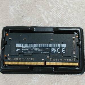  новый товар Micron микро n Note PC для память 4GB(4GB×1 листов ) DDR4-2666|PC4-21300 260pin SO-DIMM бесплатная доставка 